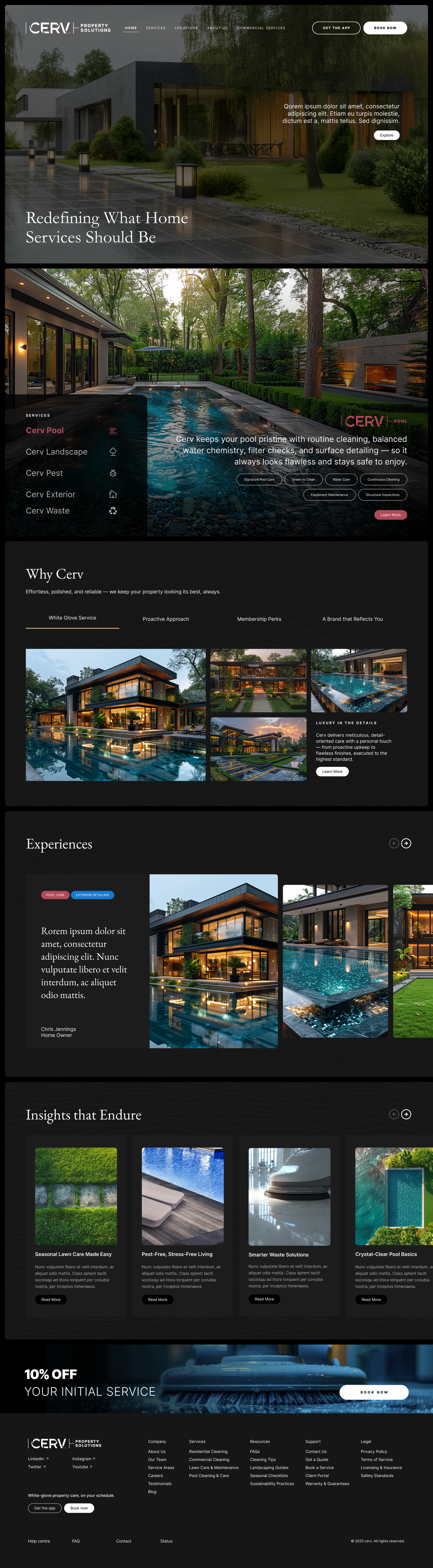 Cerv — Full Marketing Page