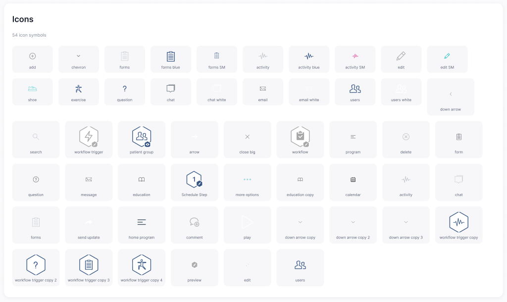 Icon library