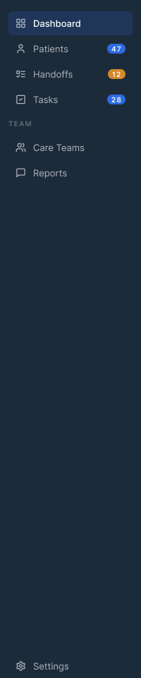 Sidebar Nav